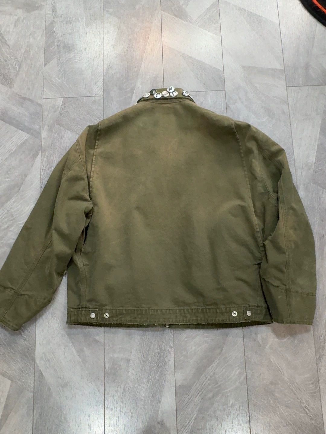 Enfants Riches Deprimes Enfants Riches Deprimes Army green old collar jacket Size US XL / EU 56 / 4 - 4 Thumbnail