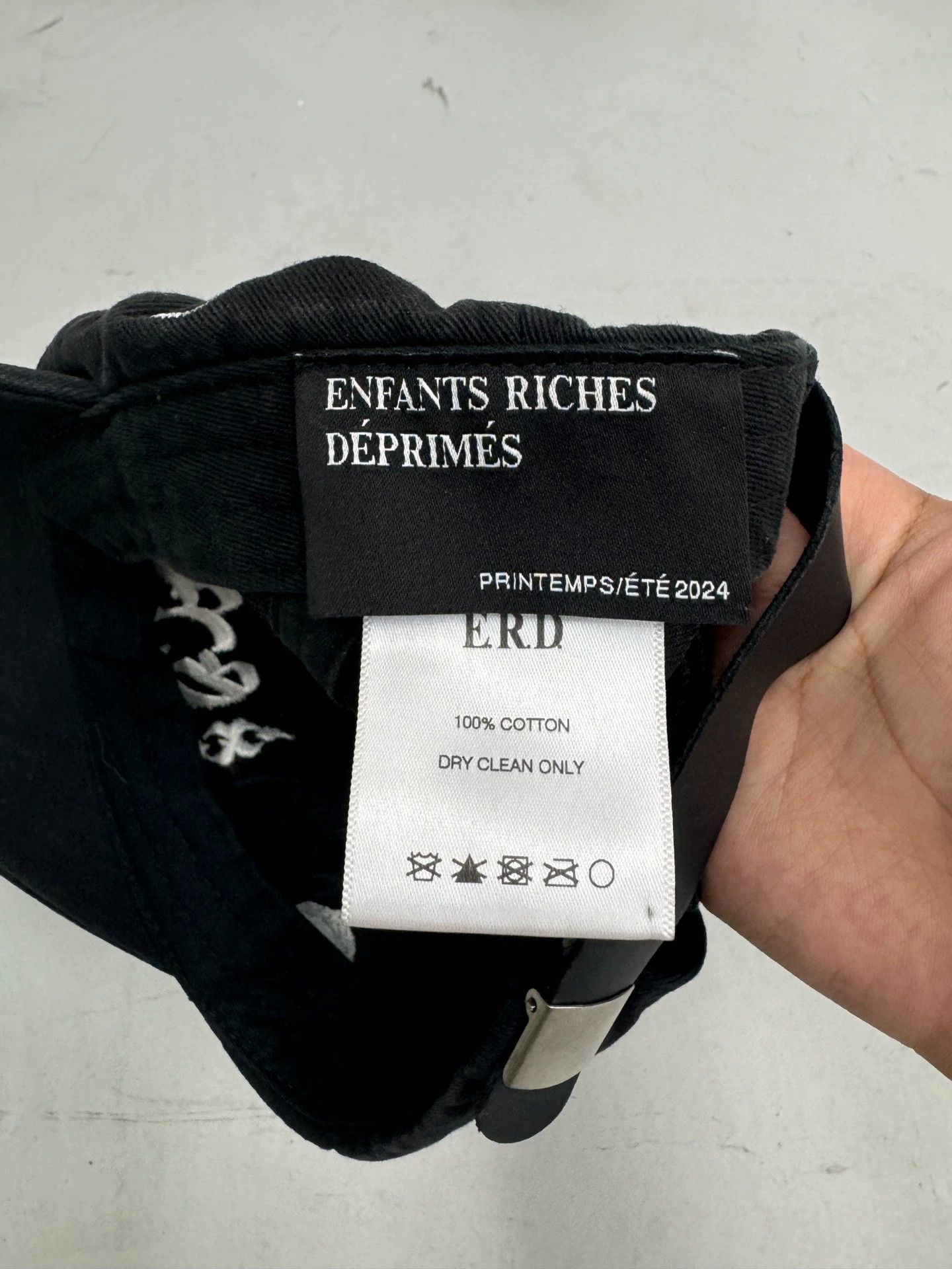 Enfants Riches Deprimes Enfants Riches Deprimes Sanskrit baseball cap Size ONE SIZE - 5 Thumbnail