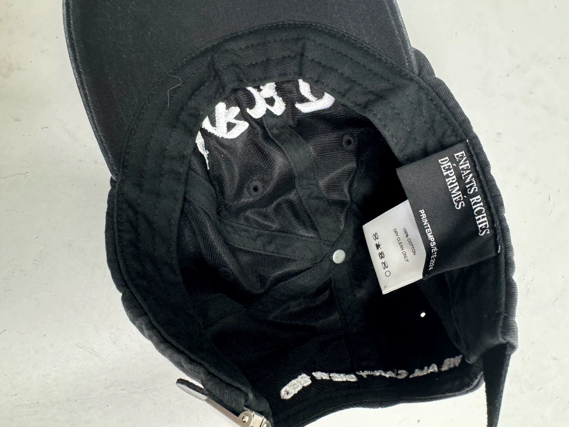 Enfants Riches Deprimes Enfants Riches Deprimes Sanskrit baseball cap Size ONE SIZE - 8 Thumbnail