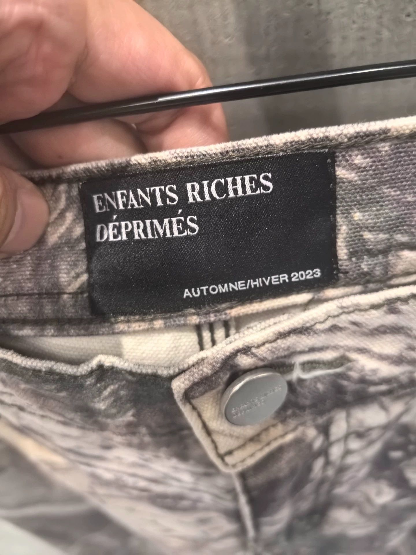Enfants Riches Deprimes Enfants Riches Deprimes Branch camouflage overalls Size US 30 / EU 46 - 4 Thumbnail
