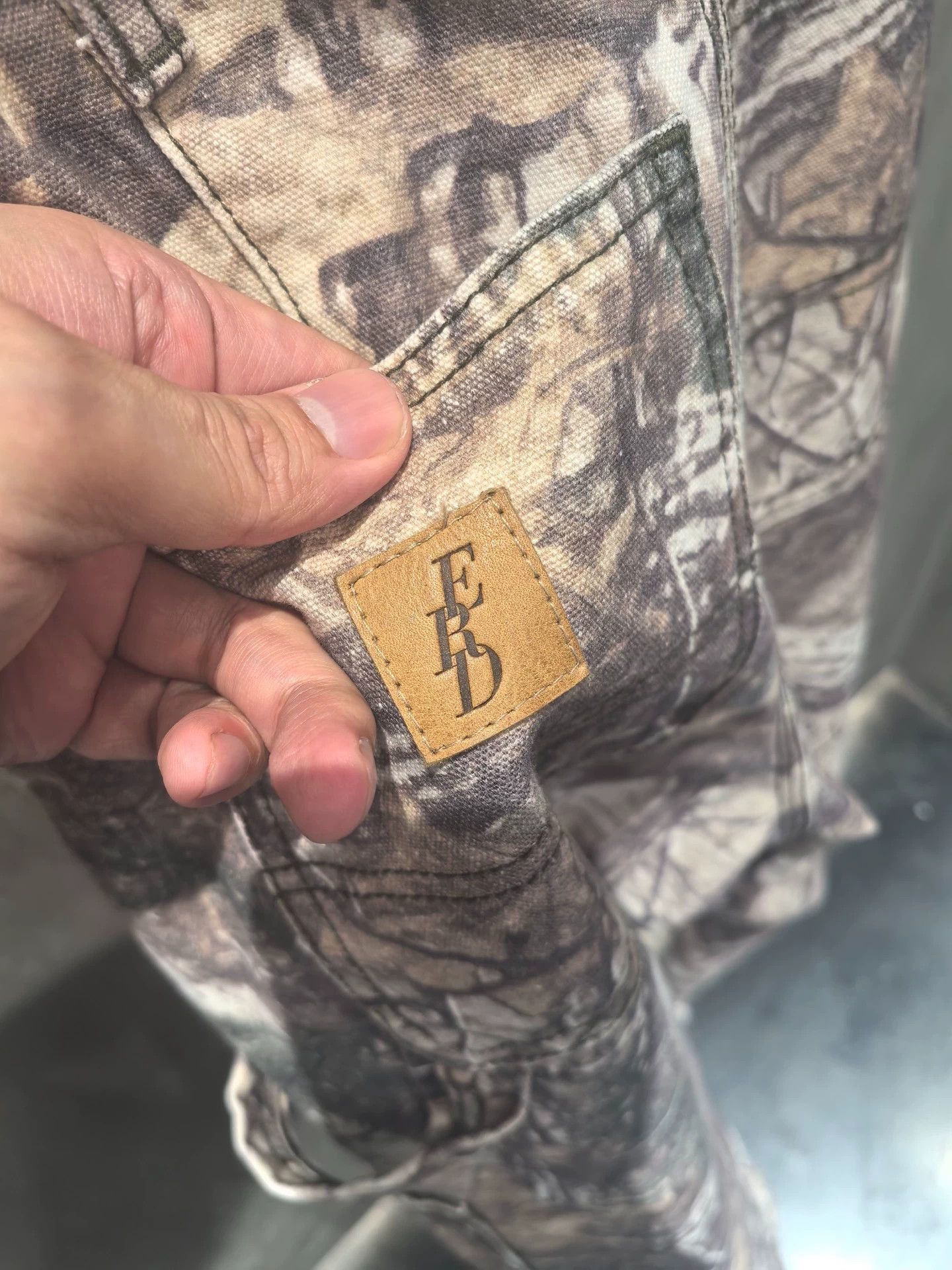 Enfants Riches Deprimes Enfants Riches Deprimes Branch camouflage overalls Size US 30 / EU 46 - 3 Thumbnail