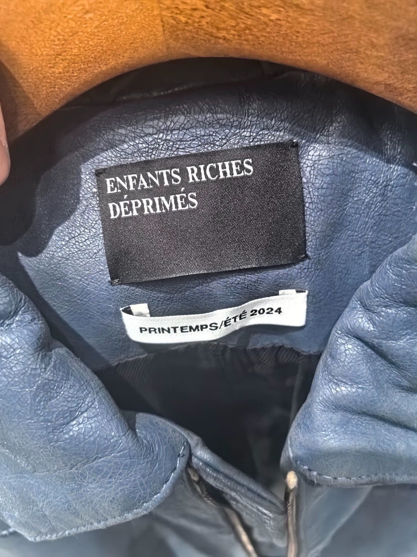 Enfants Riches Deprimes Enfants Riches Deprimes Angry bull leather coat Size US XL / EU 56 / 4 - 3 Thumbnail