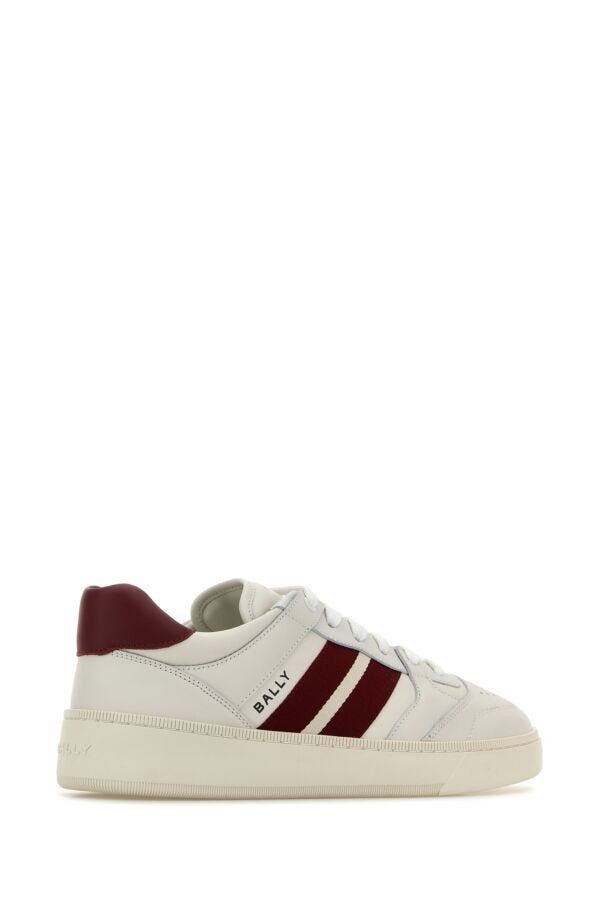 Bally White Leather Rebby Sneakers Size US 8 / EU 41 - 5 Thumbnail