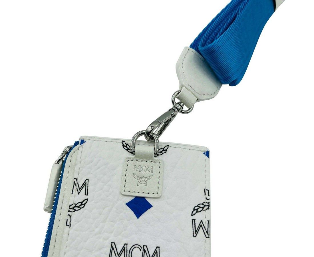 MCM Women's Spectrum Rainbow Logo Visetos Lanyard Card Case Size ONE SIZE - 9 Thumbnail