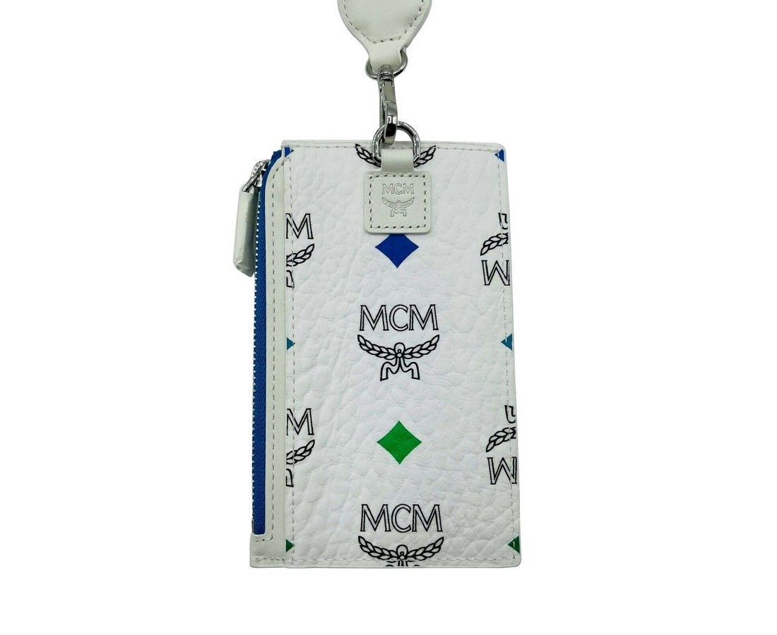 MCM Women's Spectrum Rainbow Logo Visetos Lanyard Card Case Size ONE SIZE - 8 Thumbnail