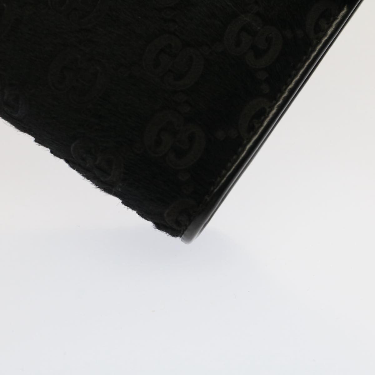 Gucci Demi Lune Black Canvas Wallet (Pre-Owned) Size ONE SIZE - 11 Thumbnail
