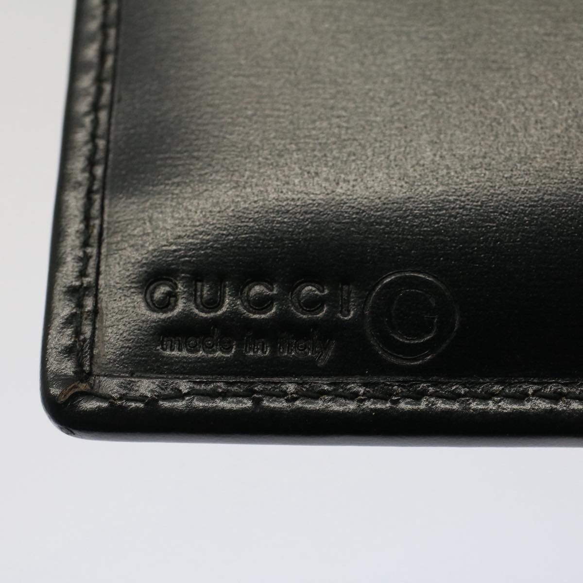 Gucci Demi Lune Black Canvas Wallet (Pre-Owned) Size ONE SIZE - 7 Thumbnail