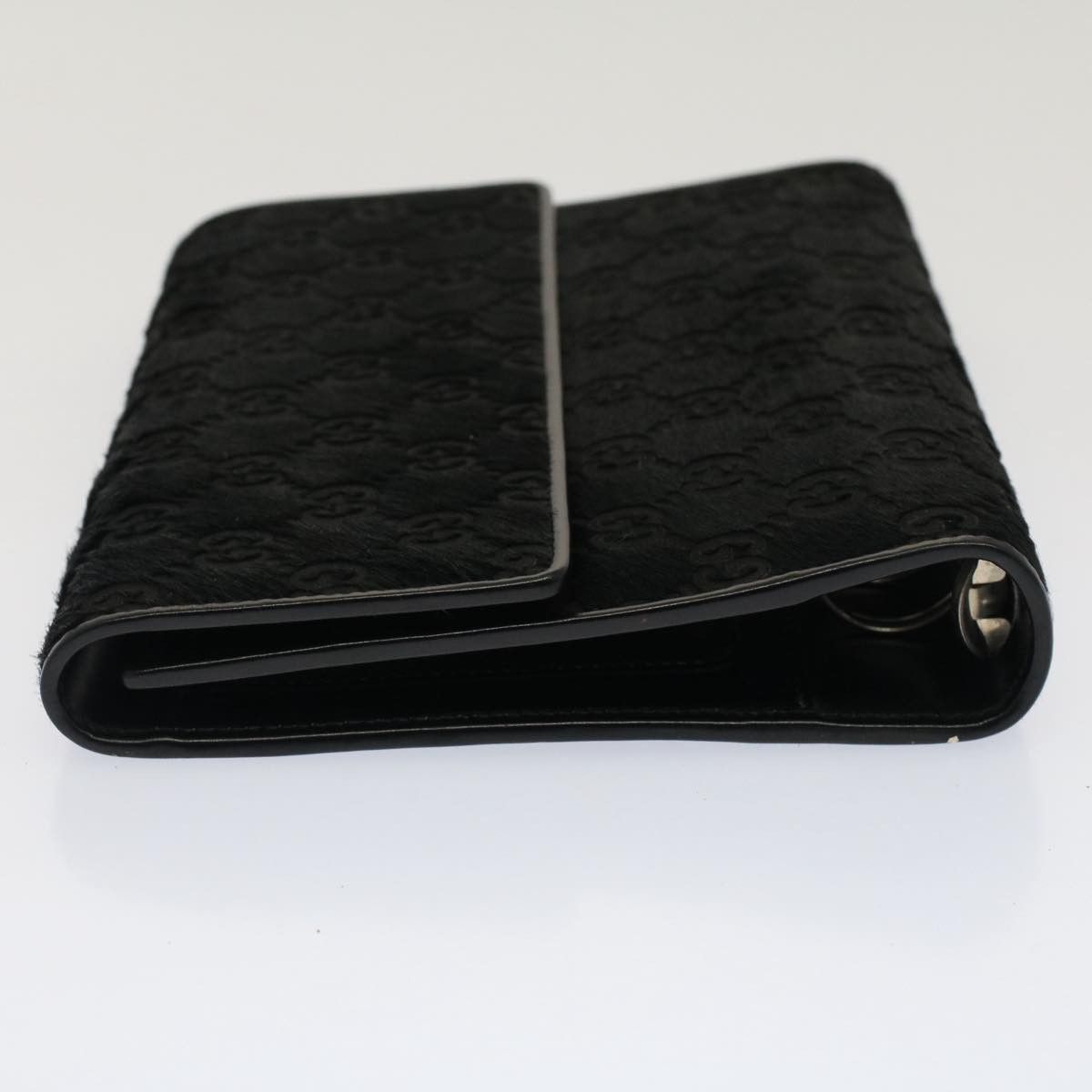 Gucci Demi Lune Black Canvas Wallet (Pre-Owned) Size ONE SIZE - 9 Thumbnail