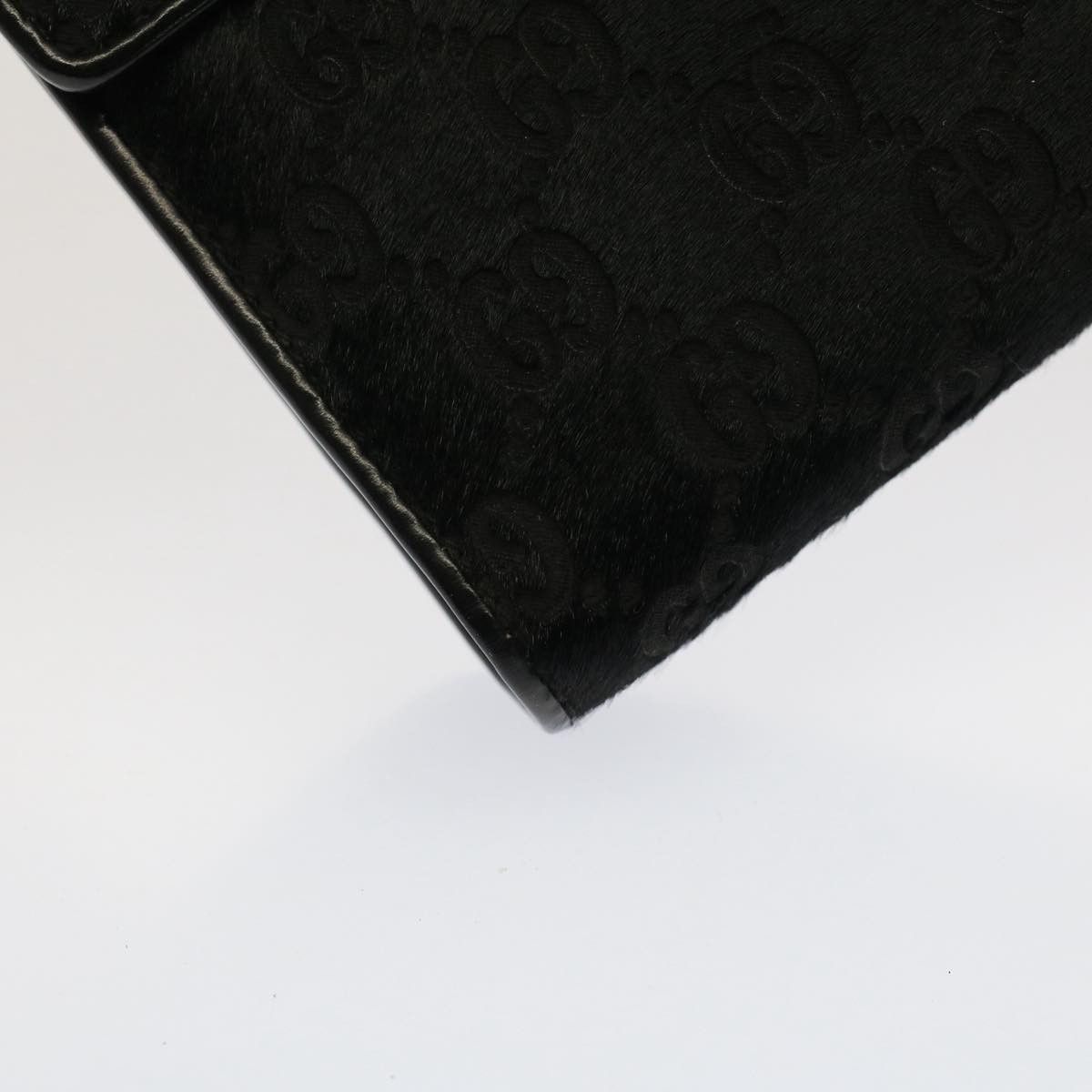 Gucci Demi Lune Black Canvas Wallet (Pre-Owned) Size ONE SIZE - 12 Thumbnail