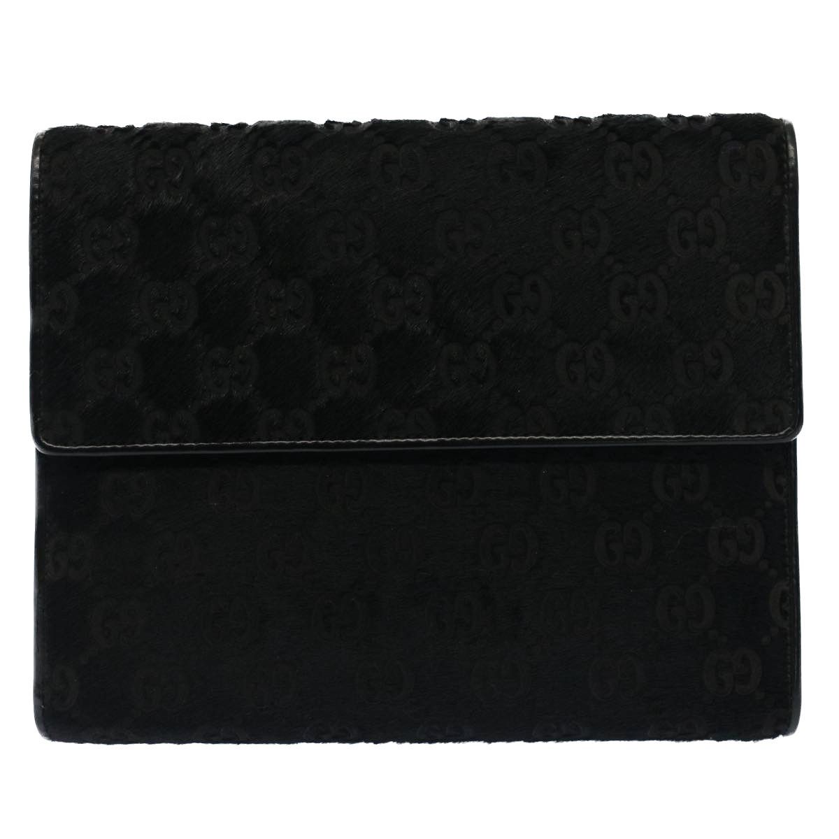 Gucci Demi Lune Black Canvas Wallet (Pre-Owned) Size ONE SIZE - 2 Thumbnail