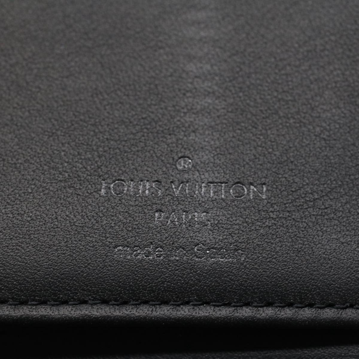 Louis Vuitton Zippy Wallet Vertical Black Leather Wallet (Pre-Owned) Size ONE SIZE - 7 Thumbnail