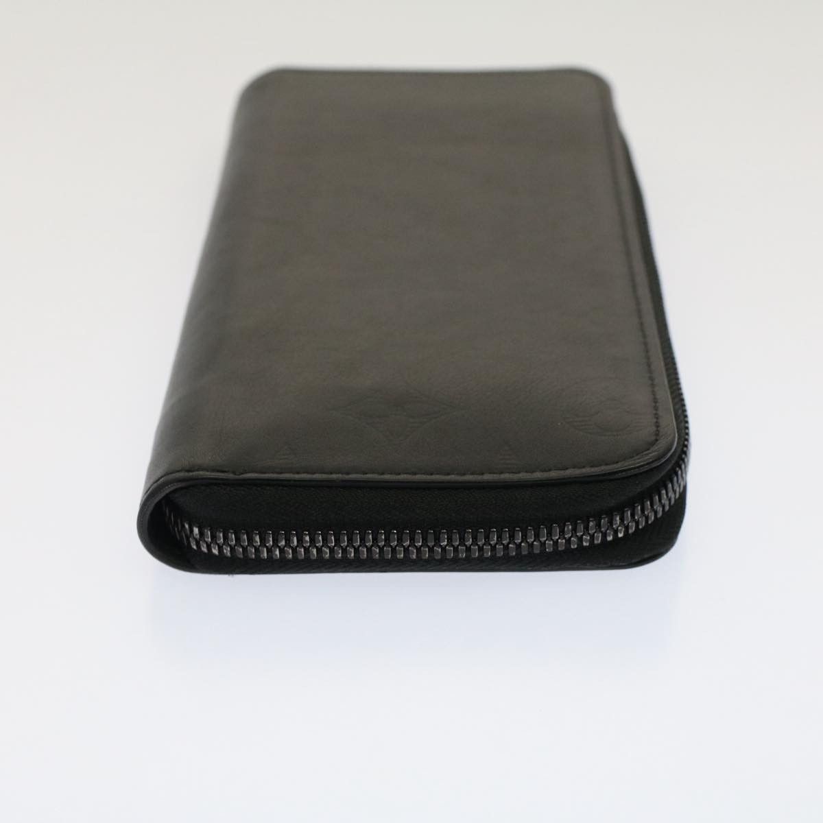 Louis Vuitton Zippy Wallet Vertical Black Leather Wallet (Pre-Owned) Size ONE SIZE - 11 Thumbnail