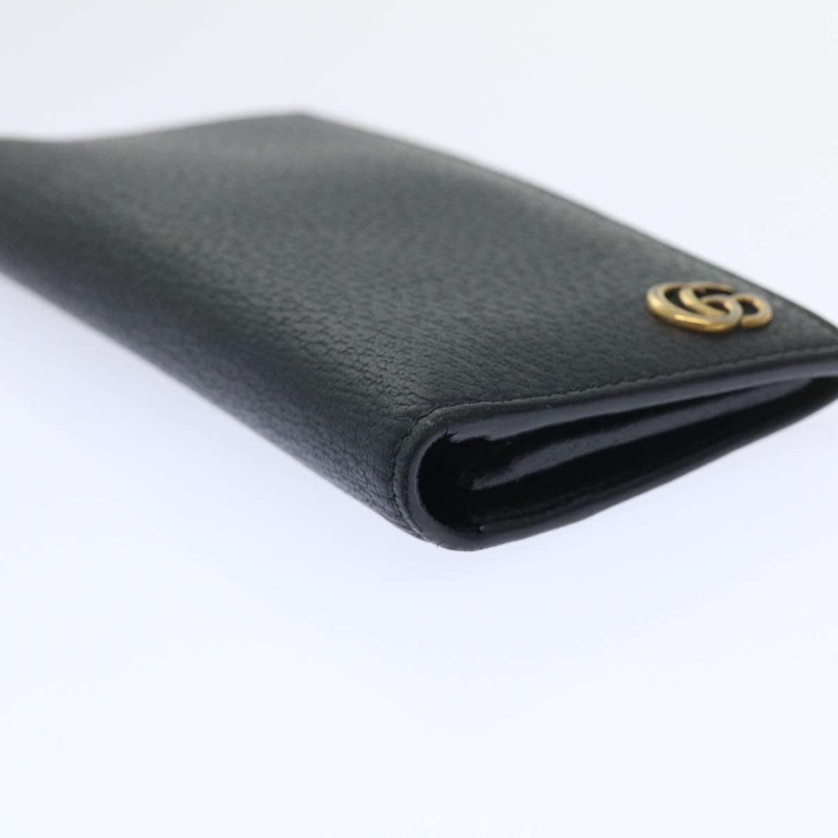 Gucci Gg Marmont Black Leather Wallet (Pre-Owned) Size ONE SIZE - 10 Thumbnail