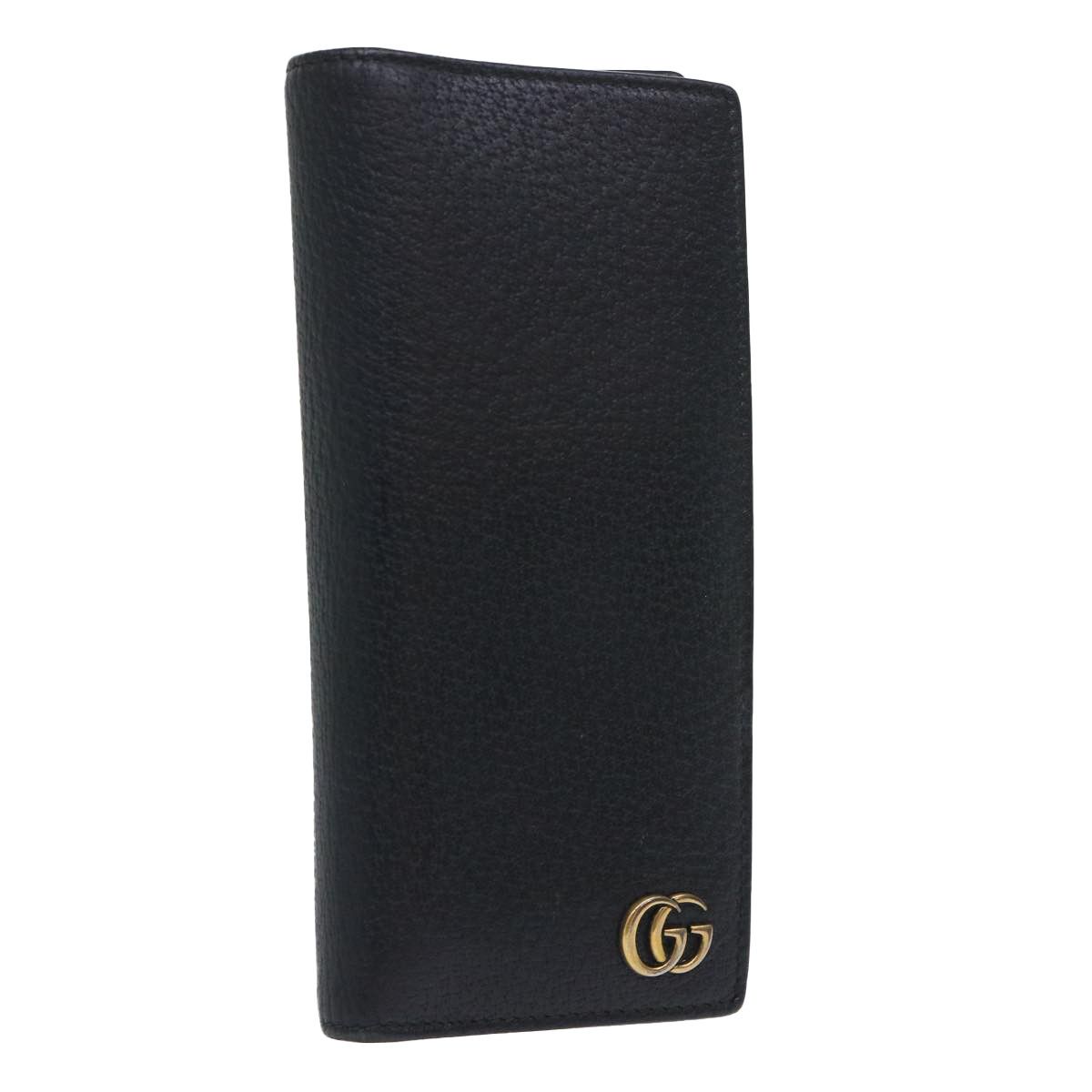 Gucci Gg Marmont Black Leather Wallet (Pre-Owned) Size ONE SIZE - 13 Thumbnail