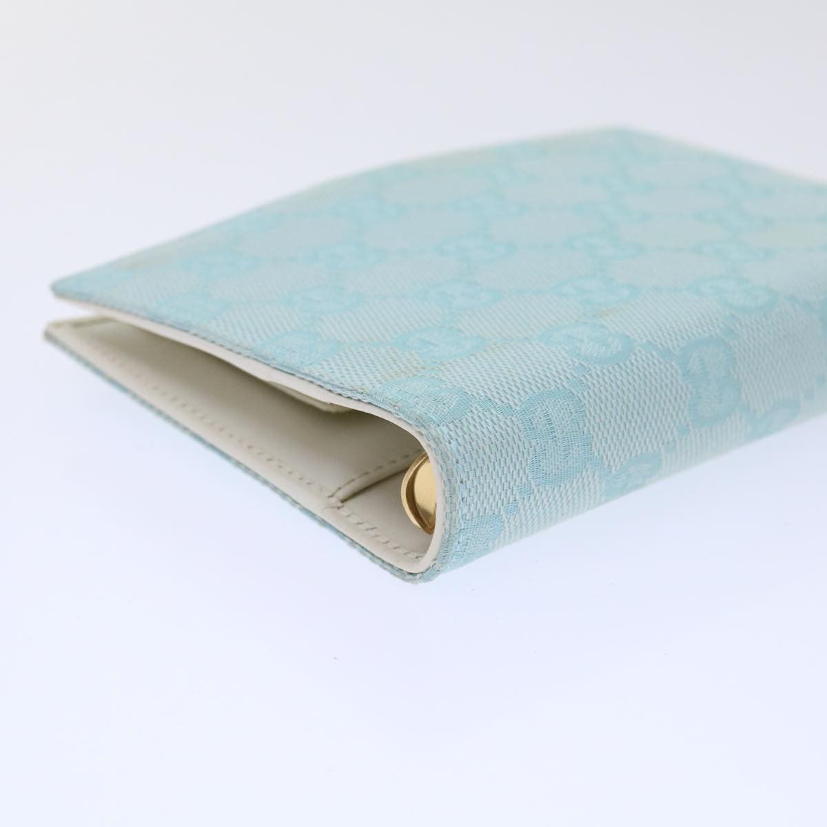 Gucci Gg Canvas Blue Canvas Wallet (Pre-Owned) Size ONE SIZE - 12 Thumbnail
