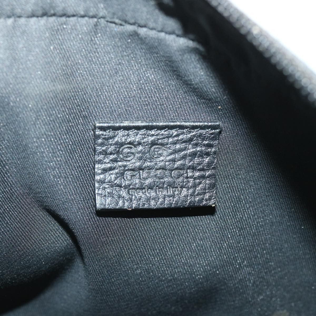 Gucci Gg Canvas Black Canvas Clutch Bag (Pre-Owned) Size ONE SIZE - 6 Thumbnail