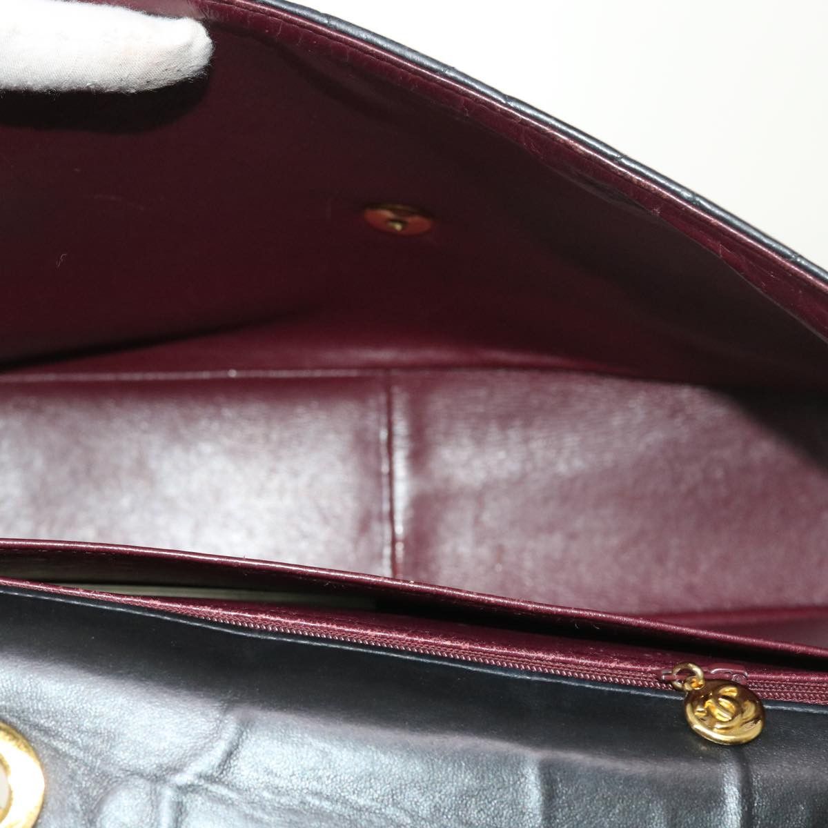 Chanel Black Leather Shoulder Bag (Pre-Owned) Size ONE SIZE - 5 Thumbnail