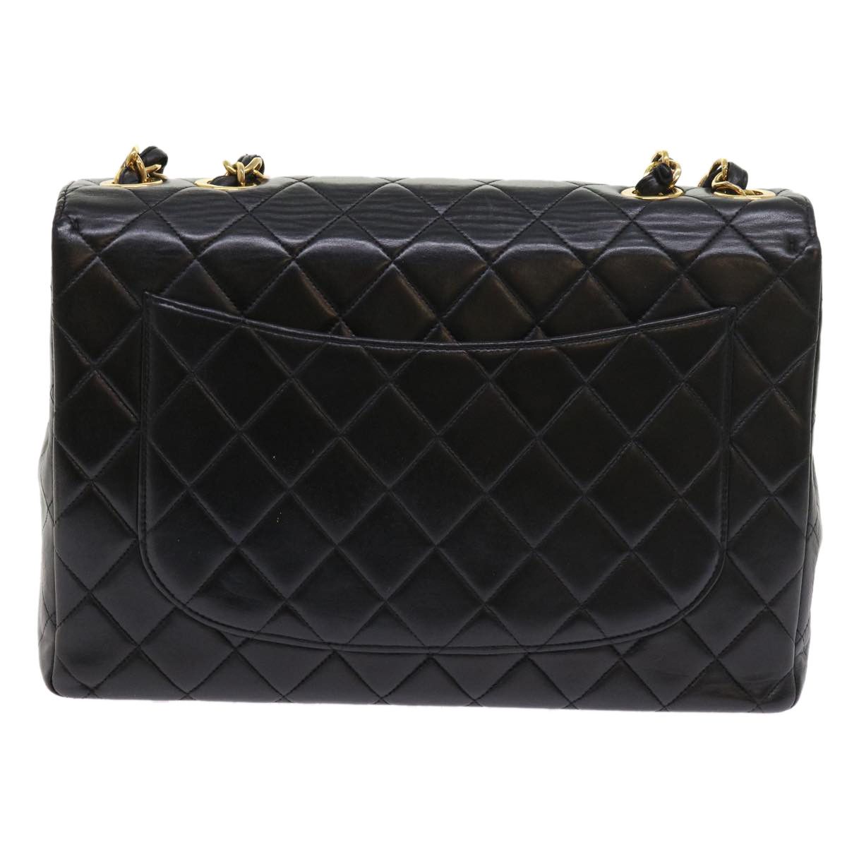 Chanel Black Leather Shoulder Bag (Pre-Owned) Size ONE SIZE - 2 Thumbnail