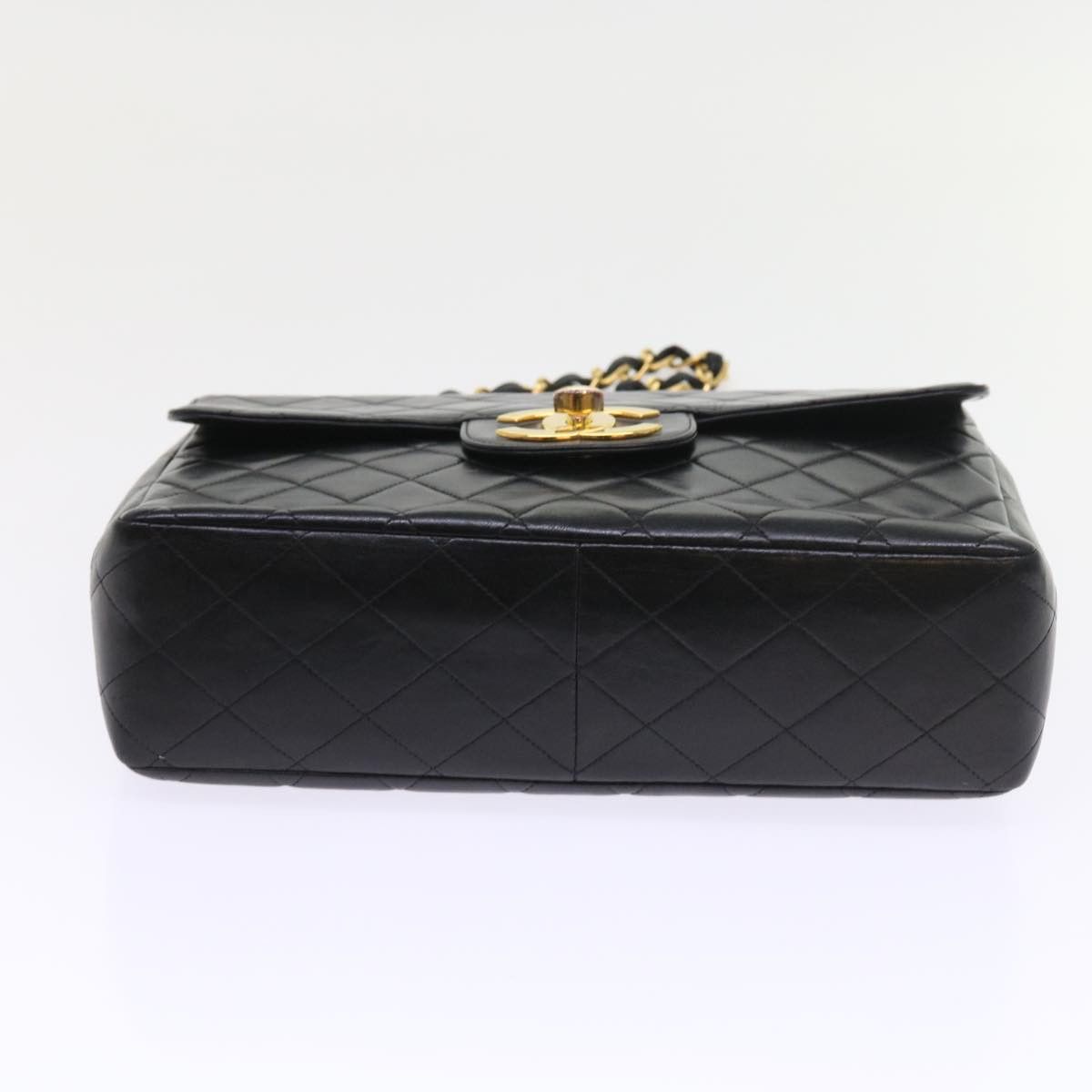 Chanel Black Leather Shoulder Bag (Pre-Owned) Size ONE SIZE - 3 Thumbnail
