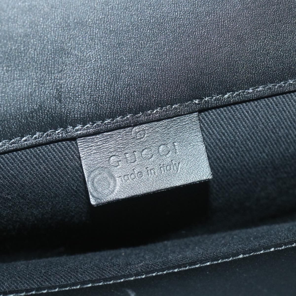 Gucci -- Black Wool Handbag (Pre-Owned) Size ONE SIZE - 10 Thumbnail
