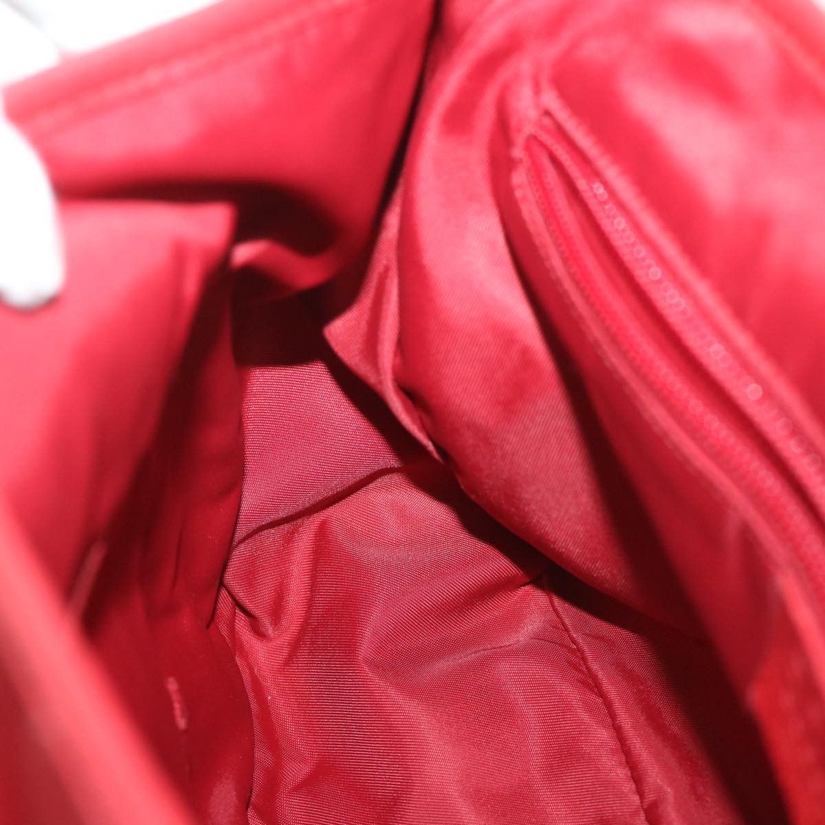 Gucci -- Red Canvas Shoulder Bag (Pre-Owned) Size ONE SIZE - 13 Thumbnail