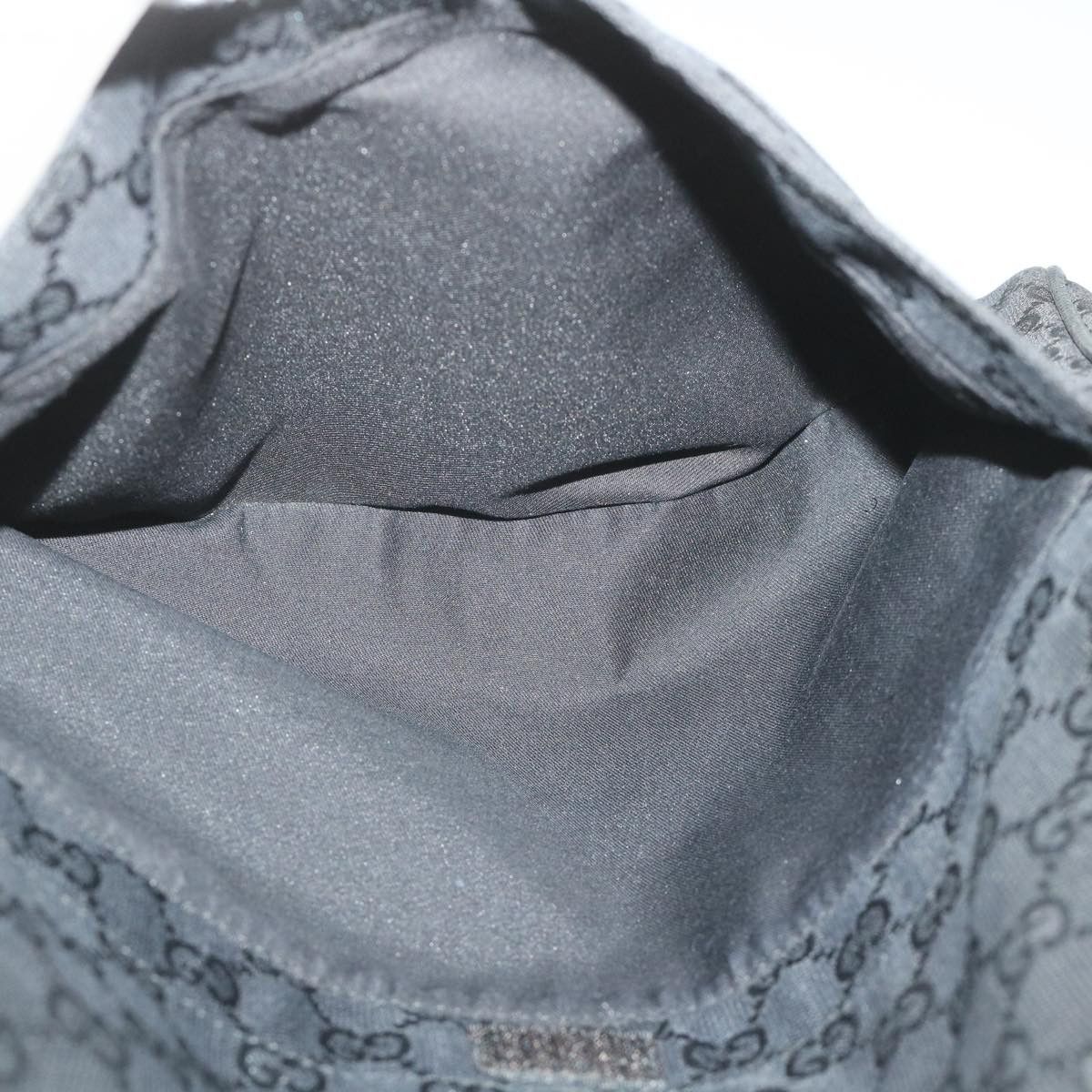 Gucci Gg Canvas Black Canvas Shoulder Bag (Pre-Owned) Size ONE SIZE - 7 Thumbnail