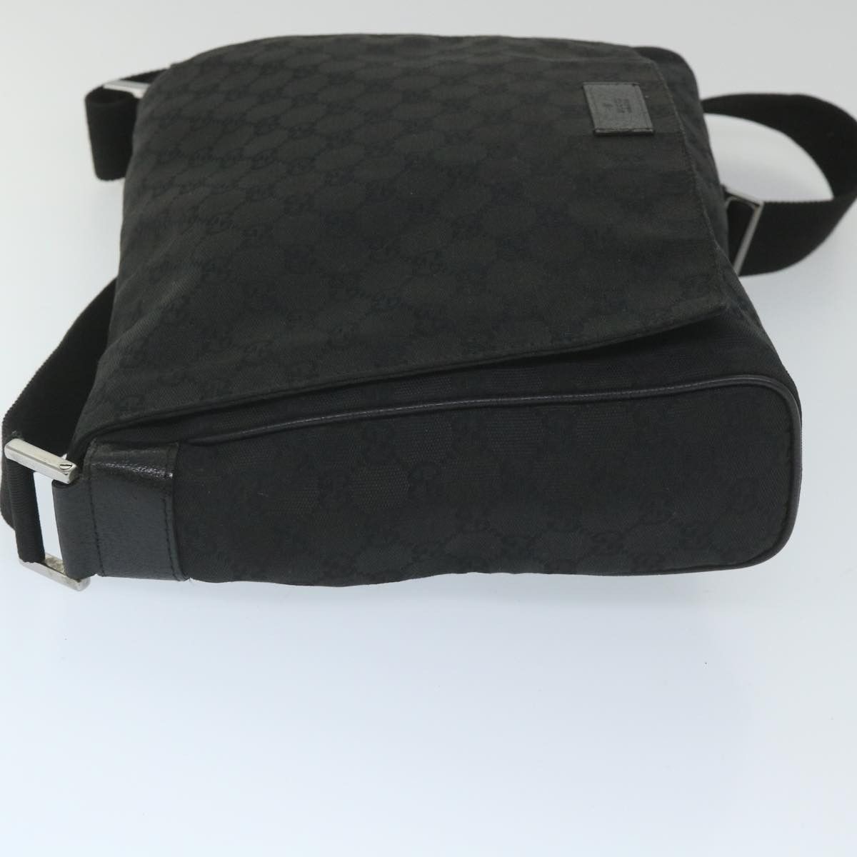 Gucci Gg Canvas Black Canvas Shoulder Bag (Pre-Owned) Size ONE SIZE - 6 Thumbnail