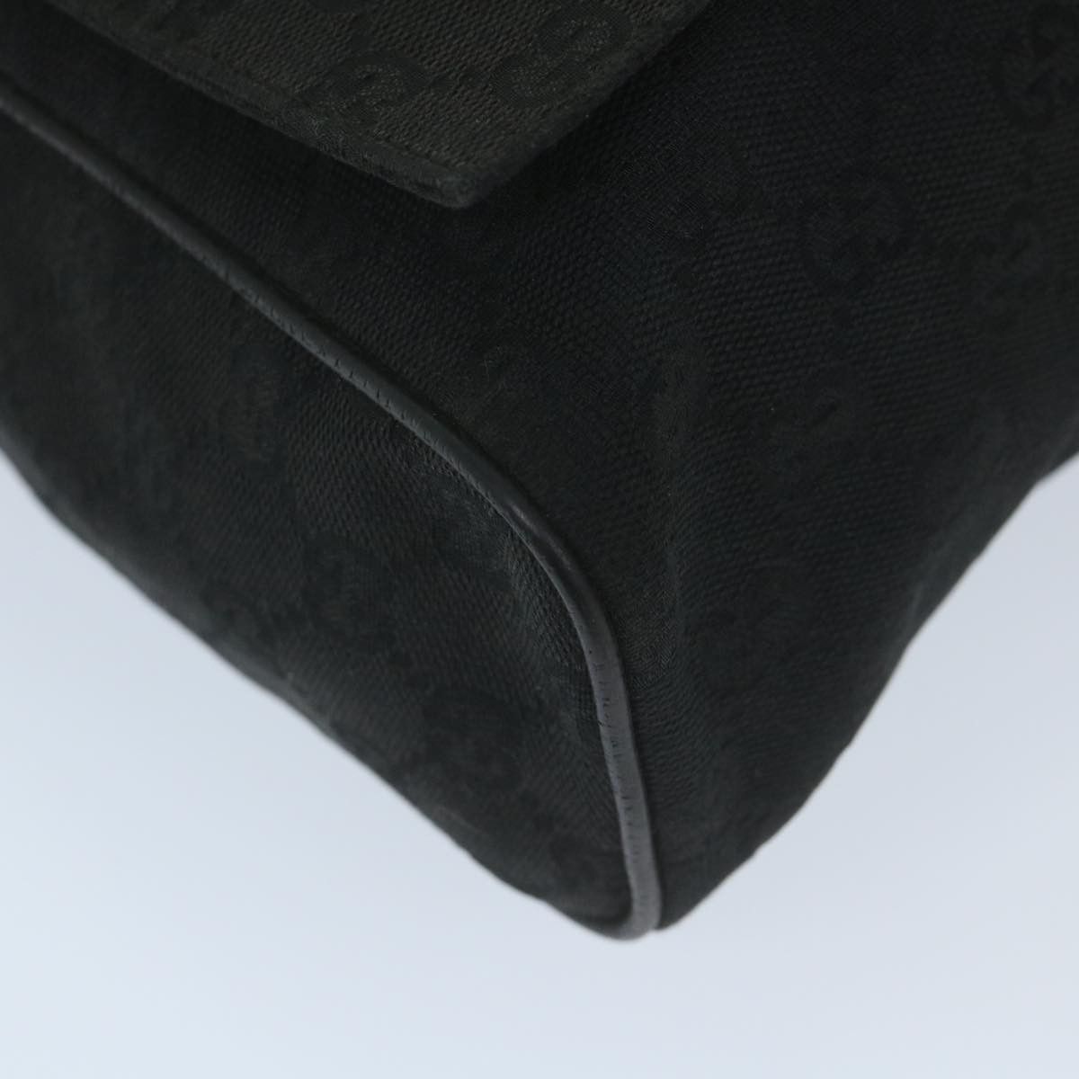 Gucci Gg Canvas Black Canvas Shoulder Bag (Pre-Owned) Size ONE SIZE - 13 Thumbnail