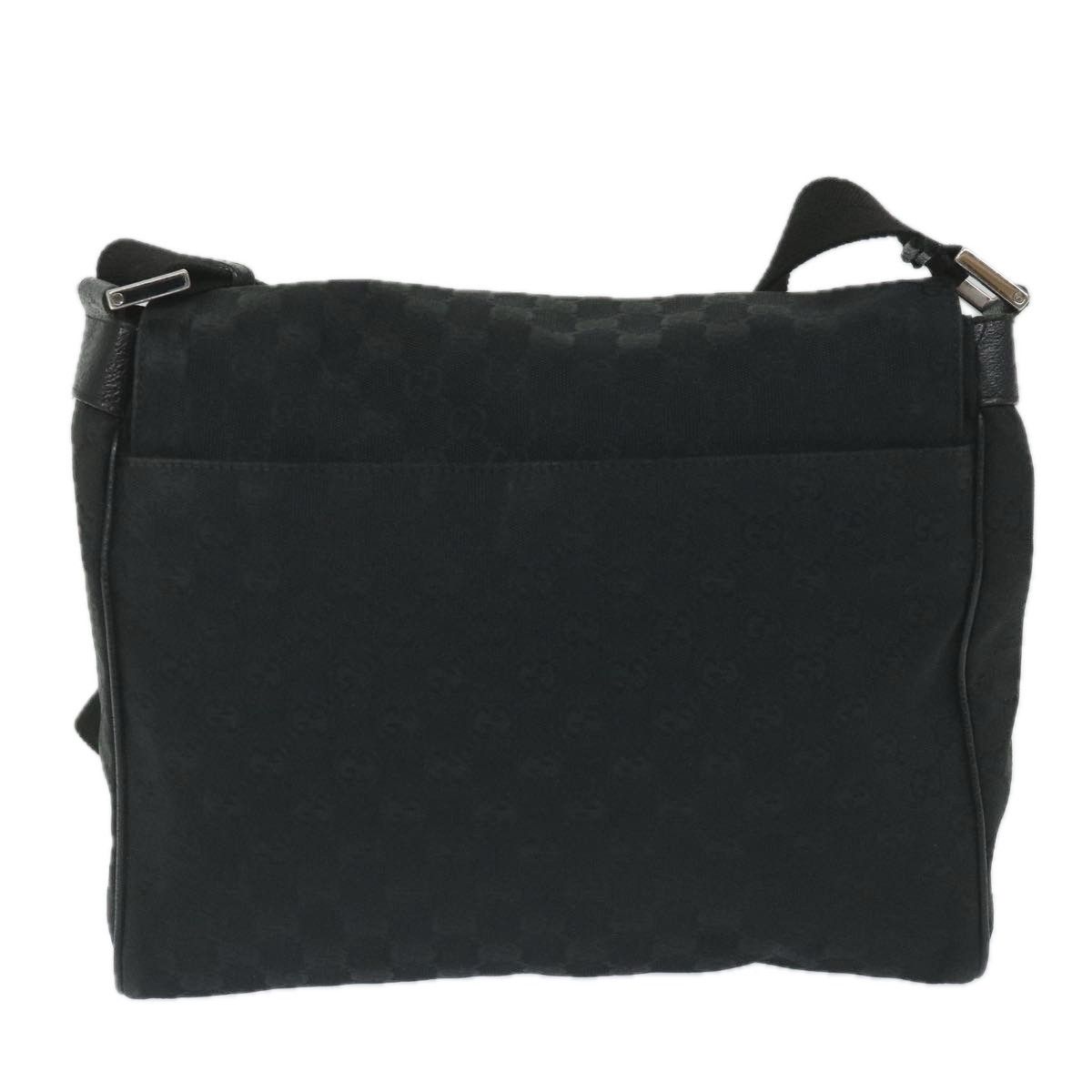 Gucci Gg Canvas Black Canvas Shoulder Bag (Pre-Owned) Size ONE SIZE - 2 Thumbnail