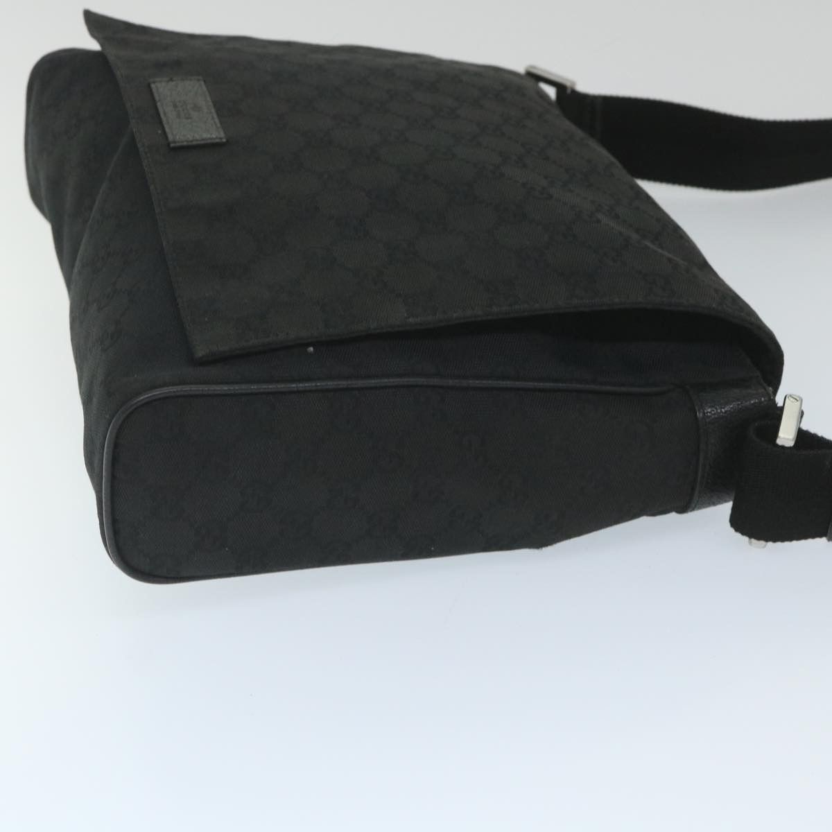 Gucci Gg Canvas Black Canvas Shoulder Bag (Pre-Owned) Size ONE SIZE - 5 Thumbnail