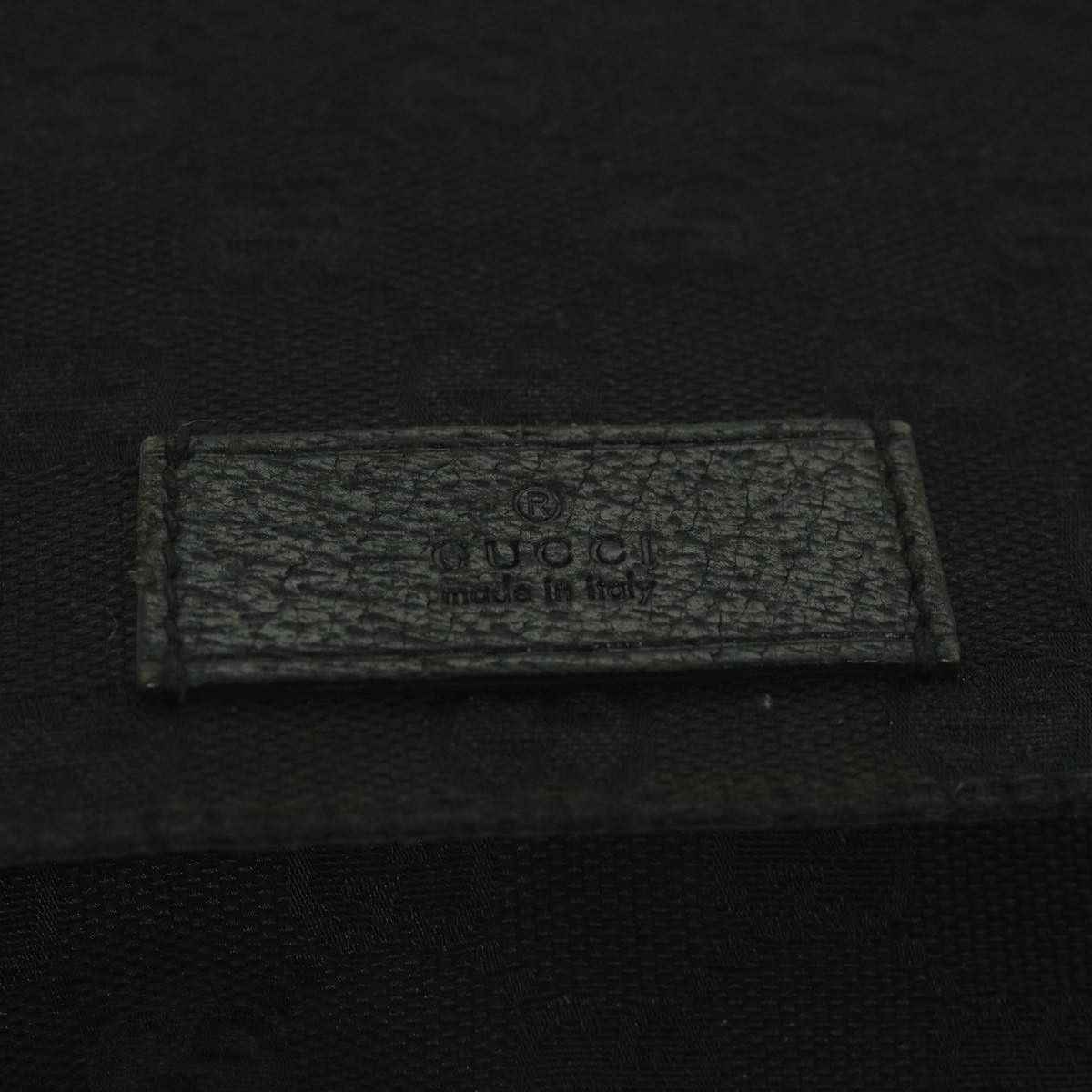 Gucci Gg Canvas Black Canvas Shoulder Bag (Pre-Owned) Size ONE SIZE - 9 Thumbnail