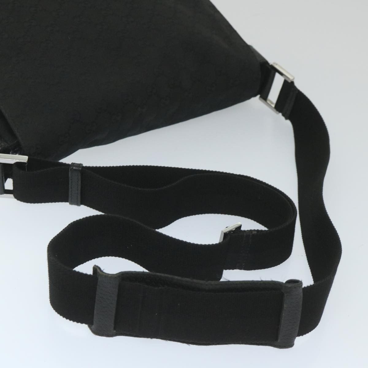 Gucci Gg Canvas Black Canvas Shoulder Bag (Pre-Owned) Size ONE SIZE - 10 Thumbnail