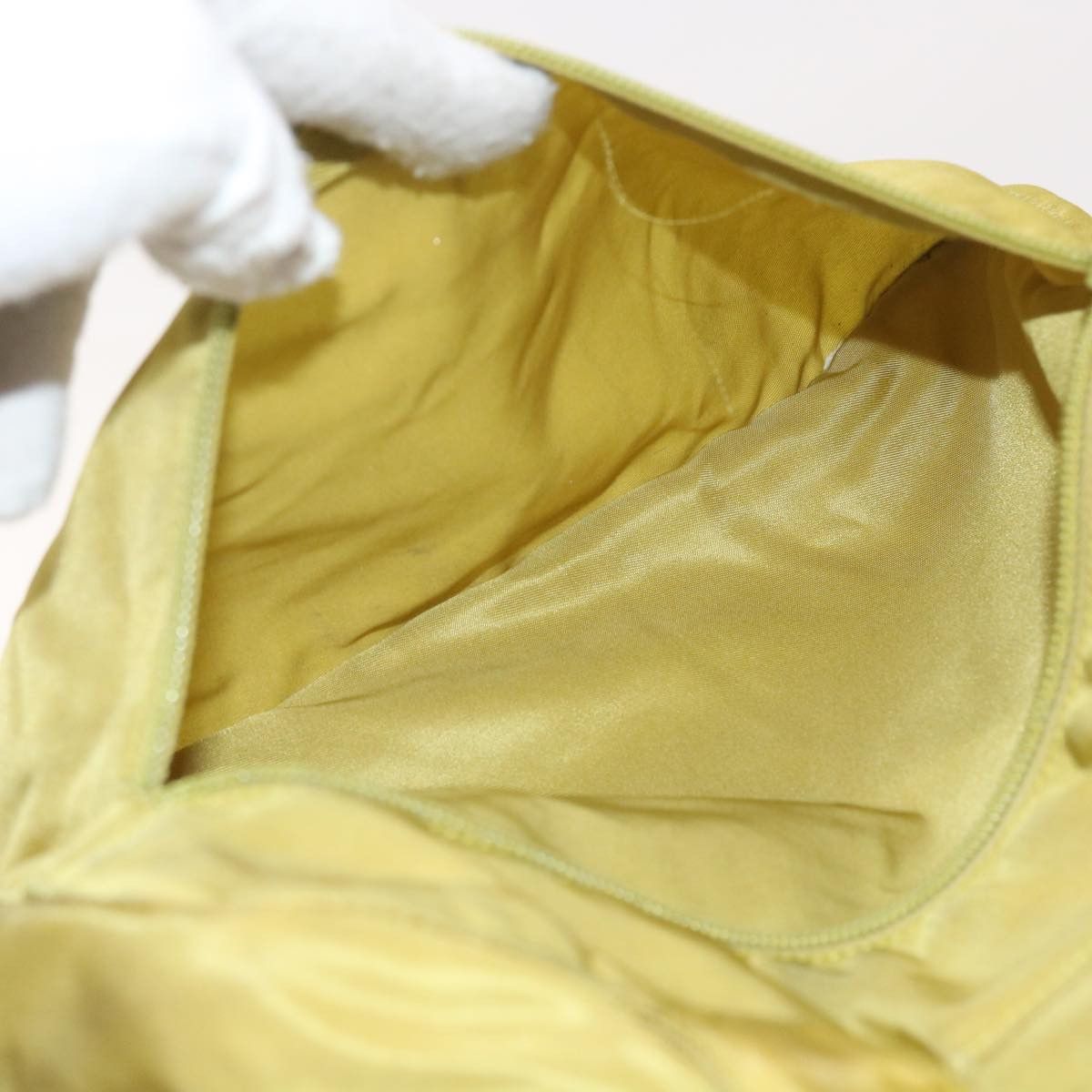 Prada Yellow Synthetic Handbag (Pre-Owned) Size ONE SIZE - 5 Thumbnail
