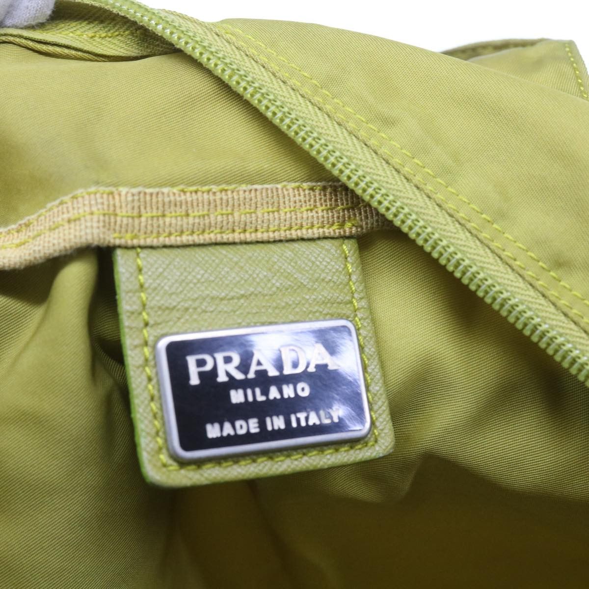 Prada Yellow Synthetic Handbag (Pre-Owned) Size ONE SIZE - 8 Thumbnail