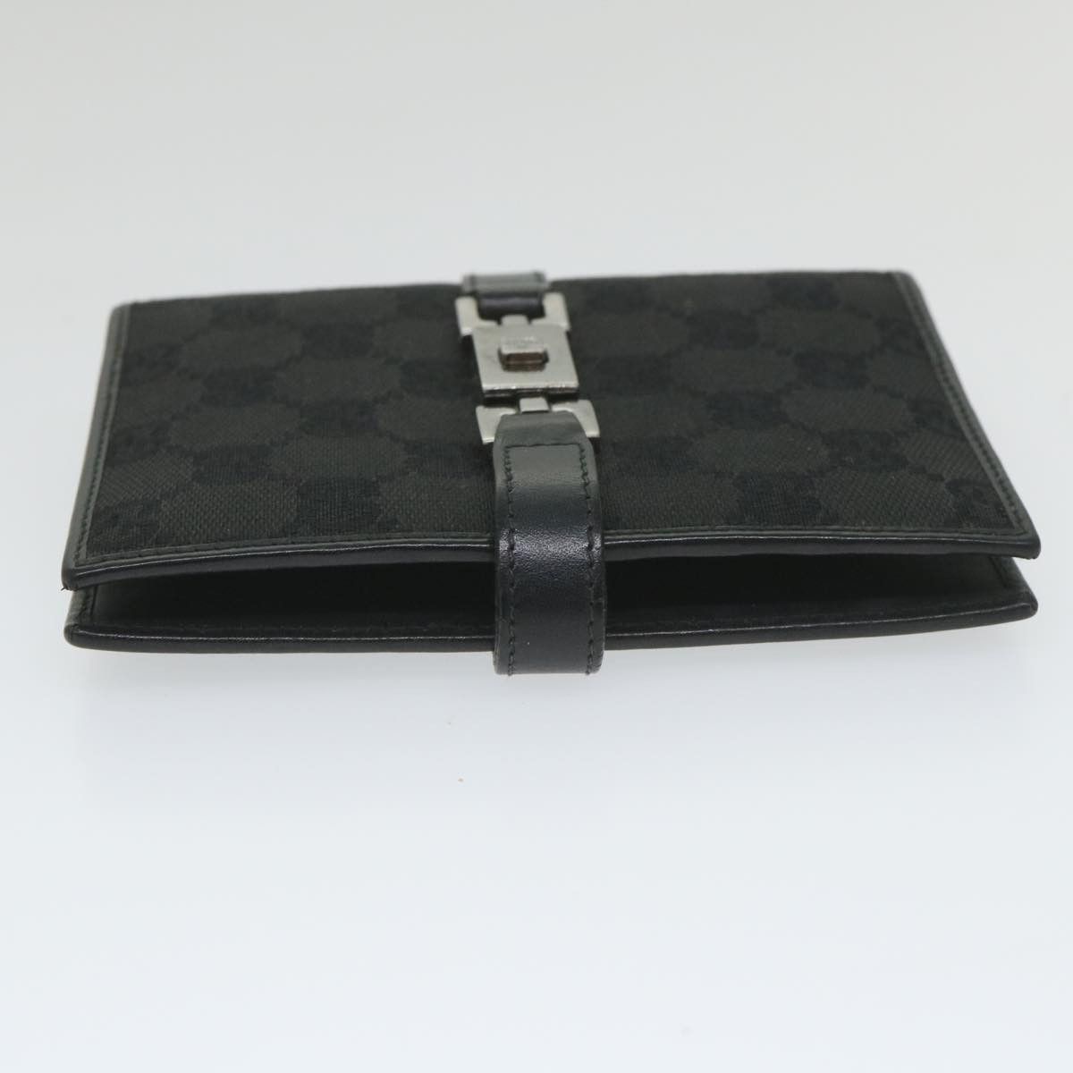 Gucci Couverture Agenda Black Canvas Wallet (Pre-Owned) Size ONE SIZE - 4 Thumbnail