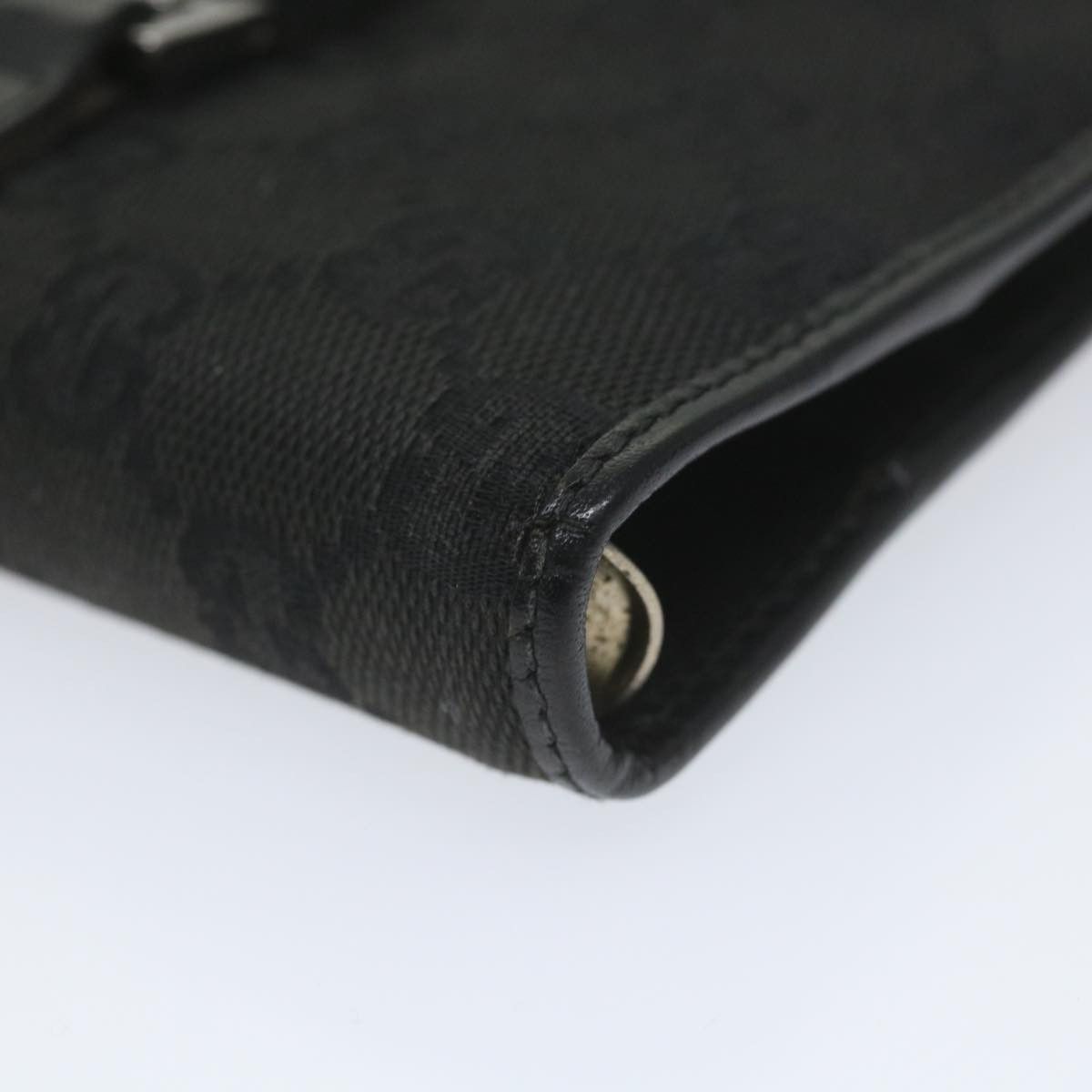 Gucci Couverture Agenda Black Canvas Wallet (Pre-Owned) Size ONE SIZE - 12 Thumbnail