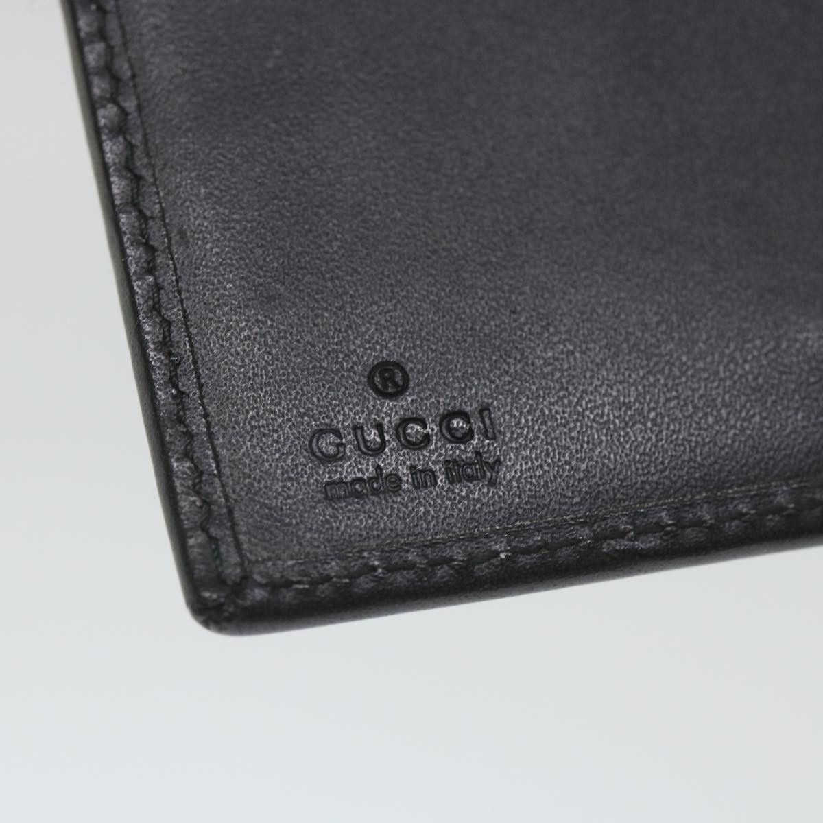 Gucci Couverture Agenda Black Canvas Wallet (Pre-Owned) Size ONE SIZE - 7 Thumbnail