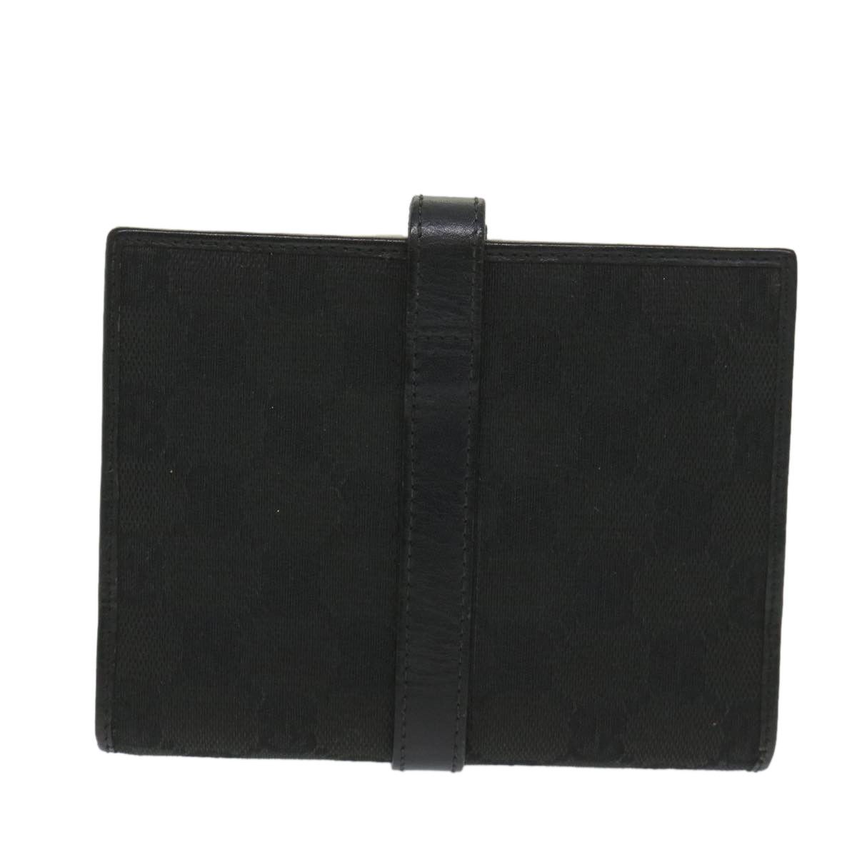Gucci Couverture Agenda Black Canvas Wallet (Pre-Owned) Size ONE SIZE - 2 Thumbnail