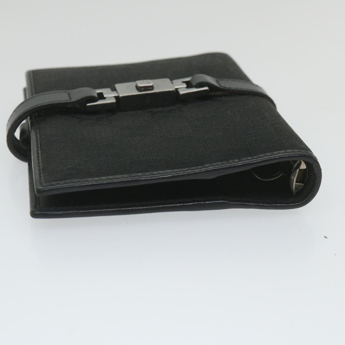 Gucci Couverture Agenda Black Canvas Wallet (Pre-Owned) Size ONE SIZE - 11 Thumbnail