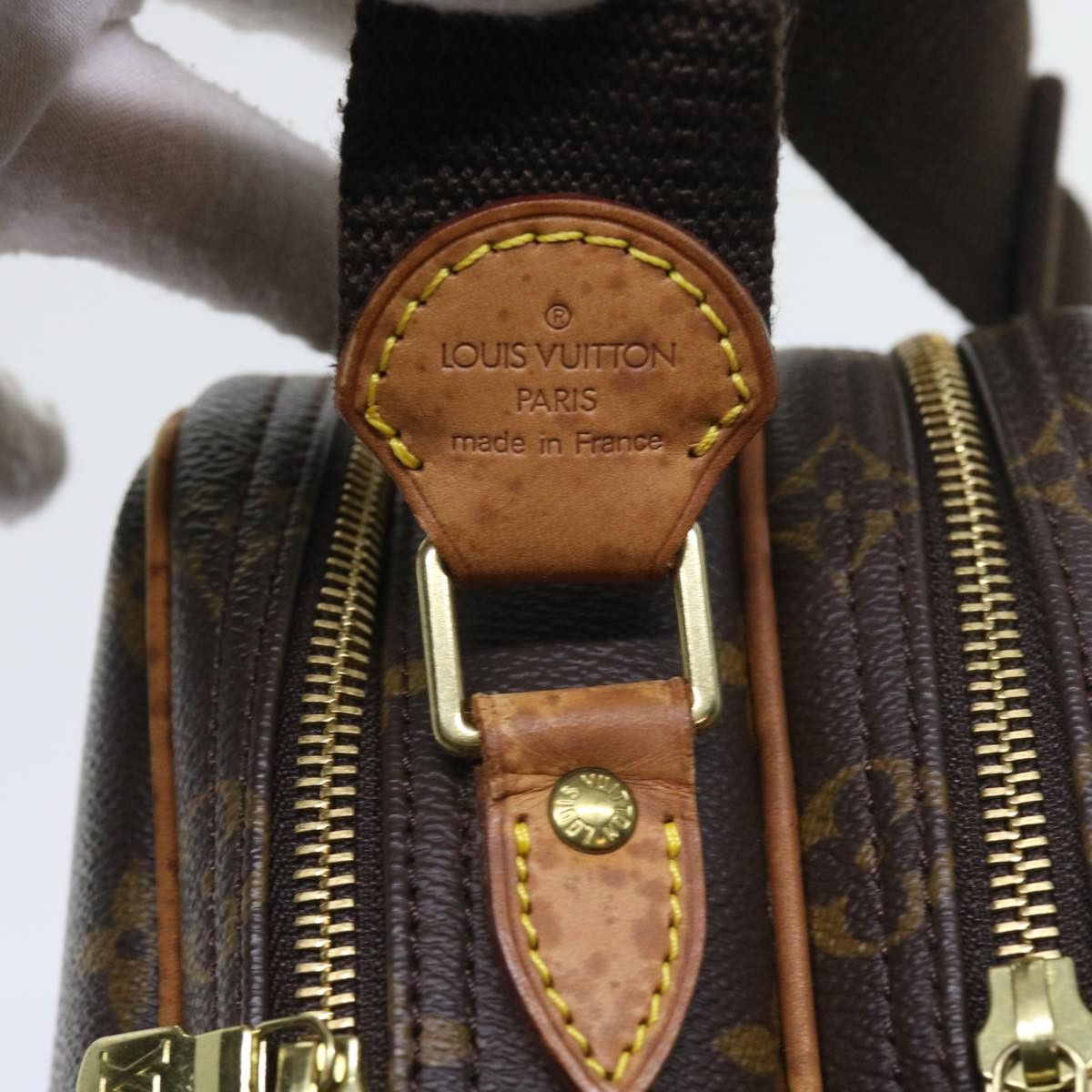 Louis Vuitton Reporter Brown Canvas Shoulder Bag (Pre-Owned) Size ONE SIZE - 9 Thumbnail