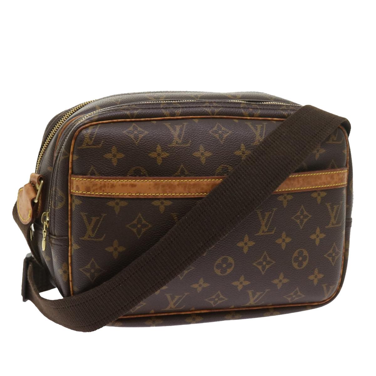 Louis Vuitton Reporter Brown Canvas Shoulder Bag (Pre-Owned) Size ONE SIZE - 8 Thumbnail