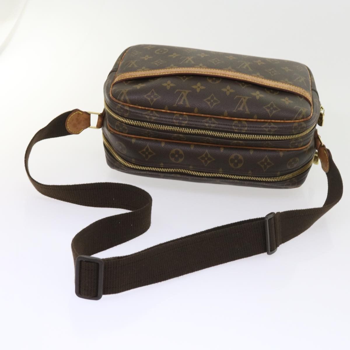 Louis Vuitton Reporter Brown Canvas Shoulder Bag (Pre-Owned) Size ONE SIZE - 4 Thumbnail