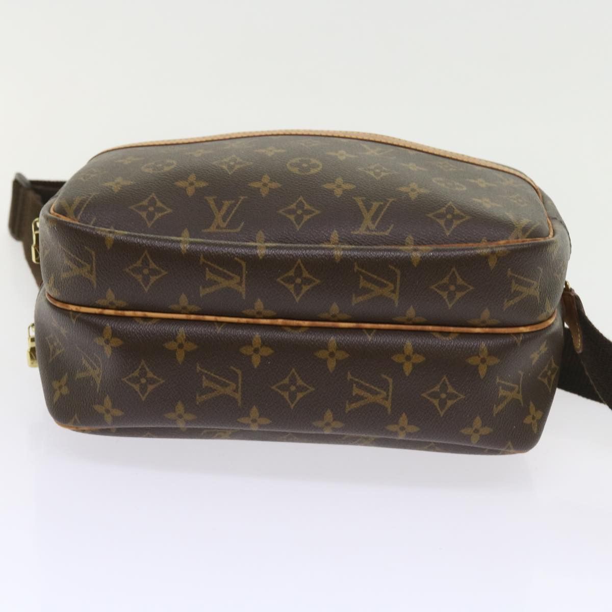 Louis Vuitton Reporter Brown Canvas Shoulder Bag (Pre-Owned) Size ONE SIZE - 3 Thumbnail