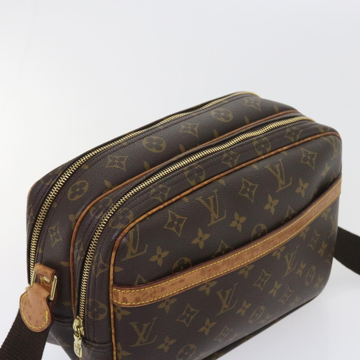 Louis Vuitton Reporter Brown Canvas Shoulder Bag (Pre-Owned) Size ONE SIZE - 12 Thumbnail