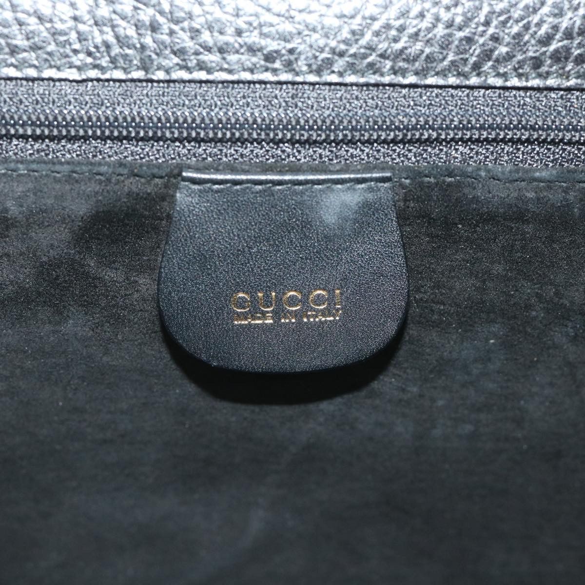 Gucci Black Leather Shoulder Bag (Pre-Owned) Size ONE SIZE - 8 Thumbnail