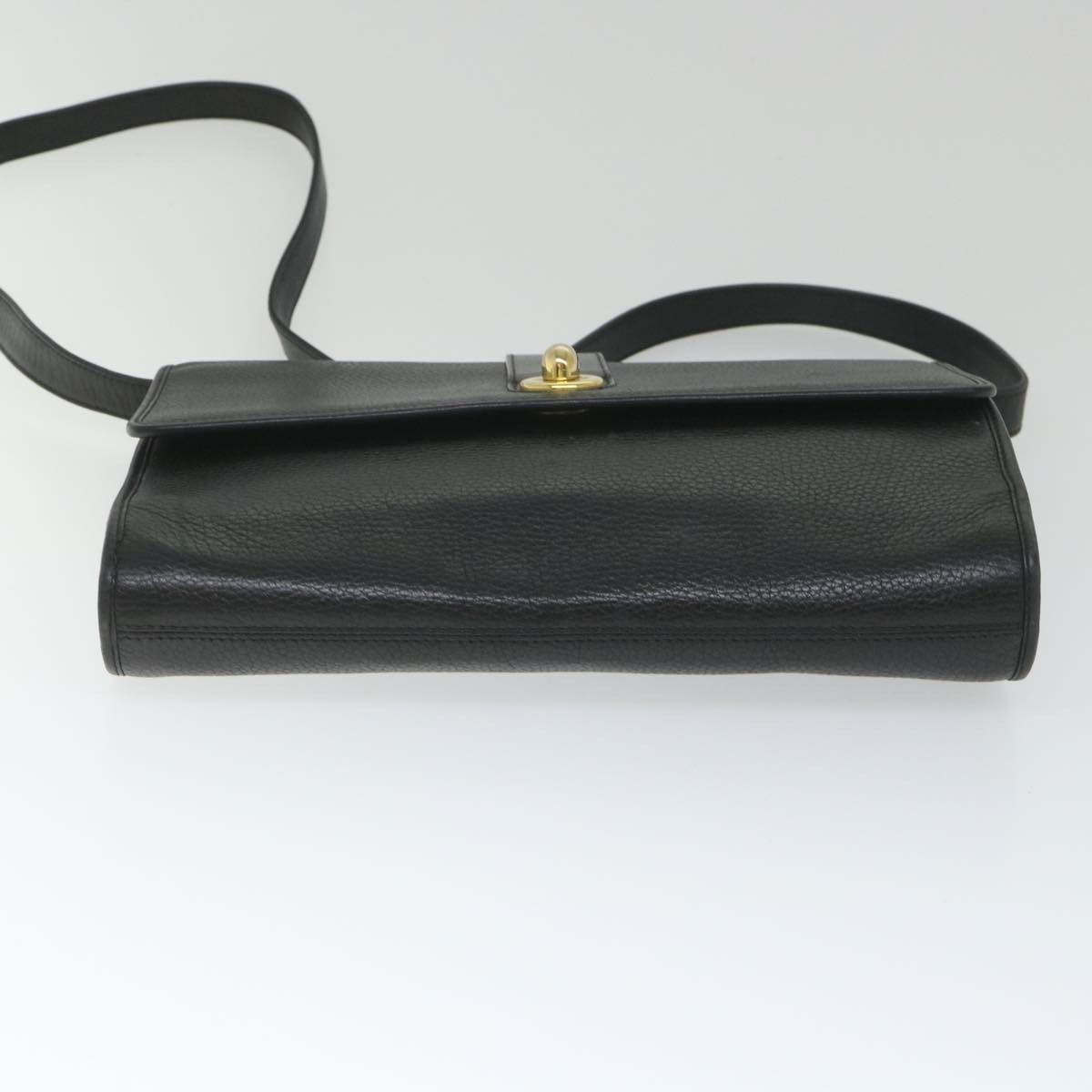 Gucci Black Leather Shoulder Bag (Pre-Owned) Size ONE SIZE - 3 Thumbnail