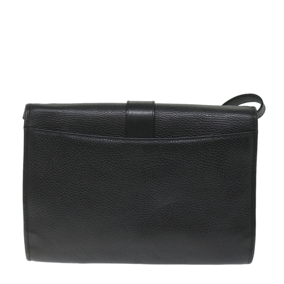 Gucci Black Leather Shoulder Bag (Pre-Owned) Size ONE SIZE - 2 Thumbnail