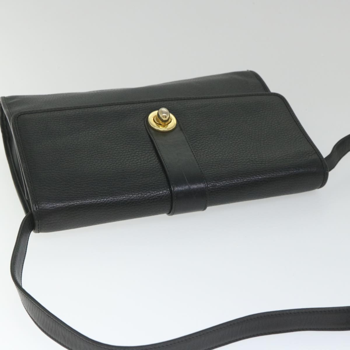 Gucci Black Leather Shoulder Bag (Pre-Owned) Size ONE SIZE - 4 Thumbnail