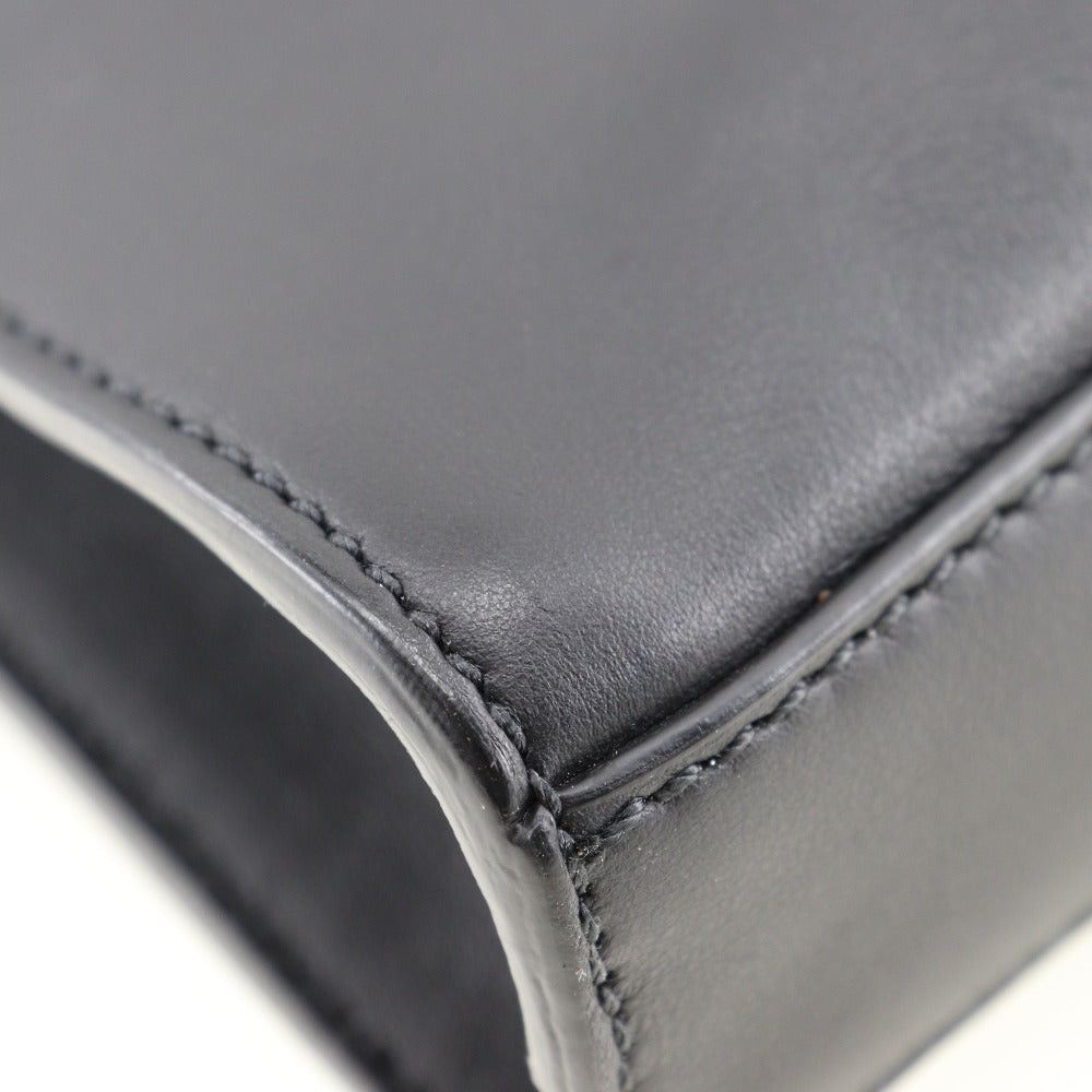 Fendi Peekaboo Black Leather Briefcase Bag (Pre-Owned) Size ONE SIZE - 7 Thumbnail