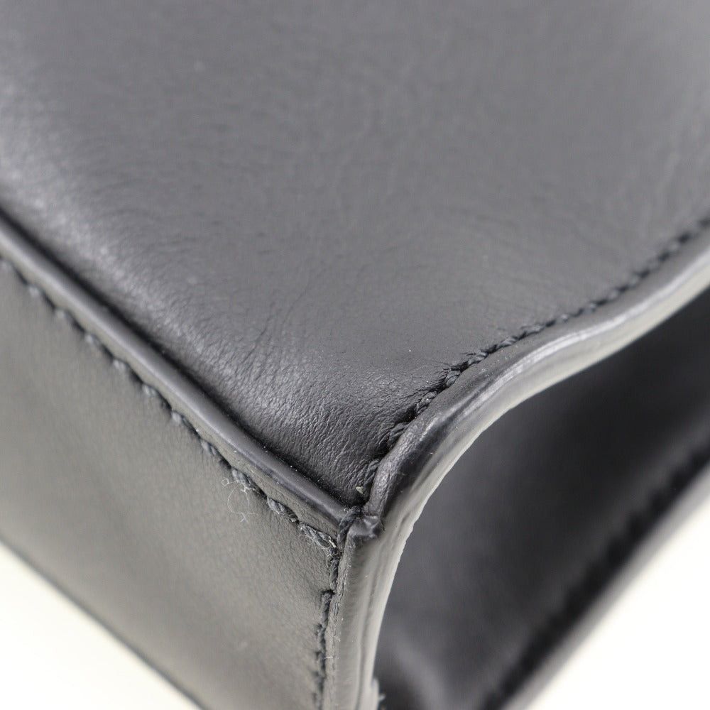 Fendi Peekaboo Black Leather Briefcase Bag (Pre-Owned) Size ONE SIZE - 9 Thumbnail